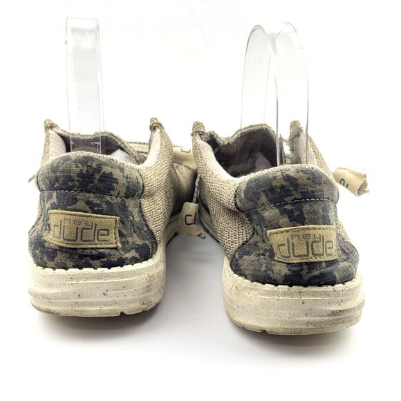 Hey Dude Wally Stretch Sand Dune Camo - Size 13 - Picture 5 of 8